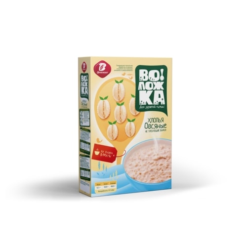 Воложка  Хлопья овсяные  НТВ 400гр